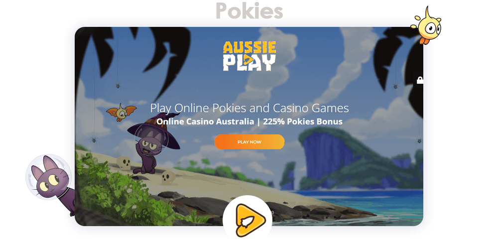 Pokies section gathers together all the slots that are currently available at Aussie play casino